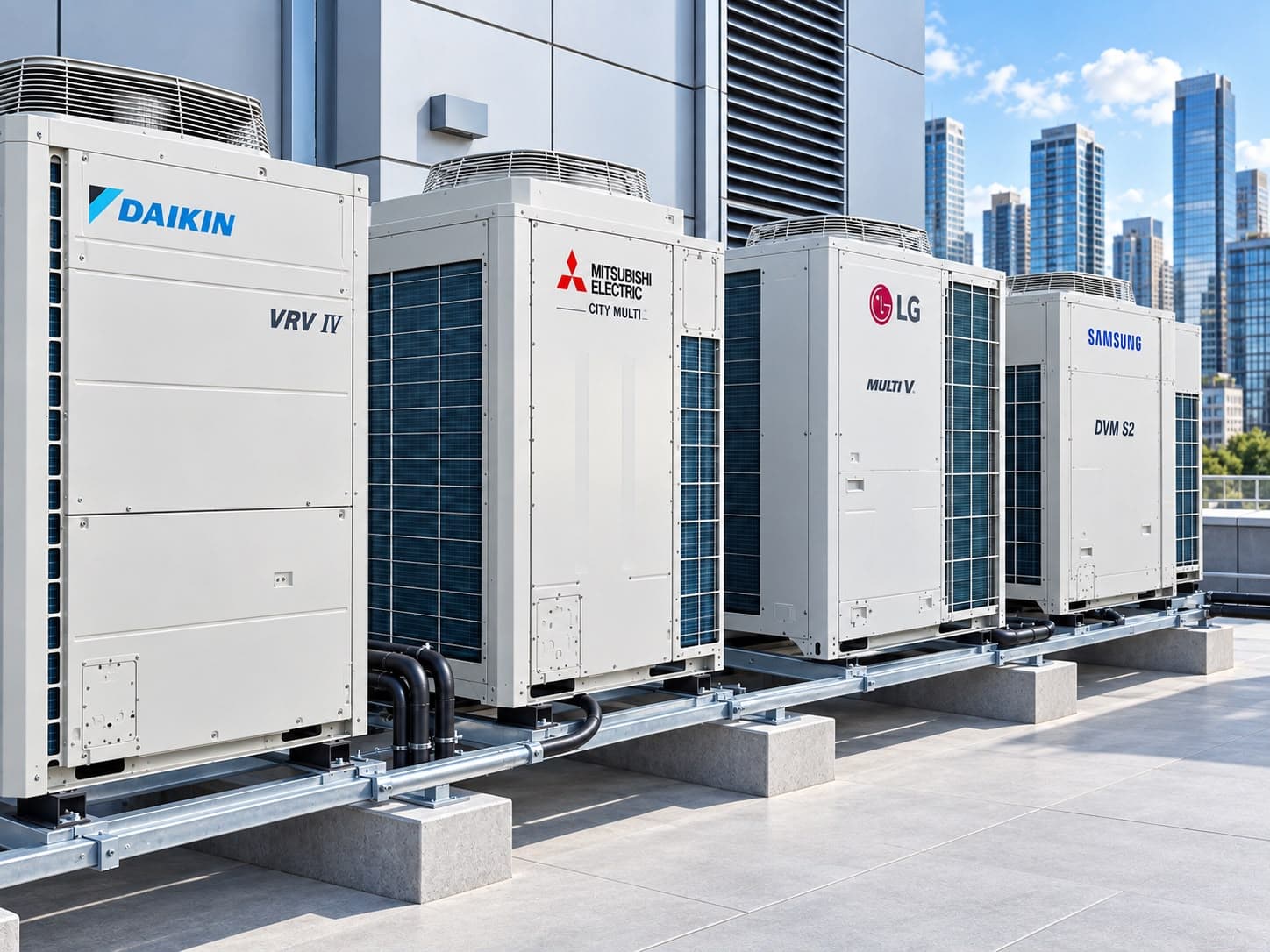 Installation, service and troubleshooting of Mitsubishi, Daikin, LG and Samsung VRF/VRV systems.